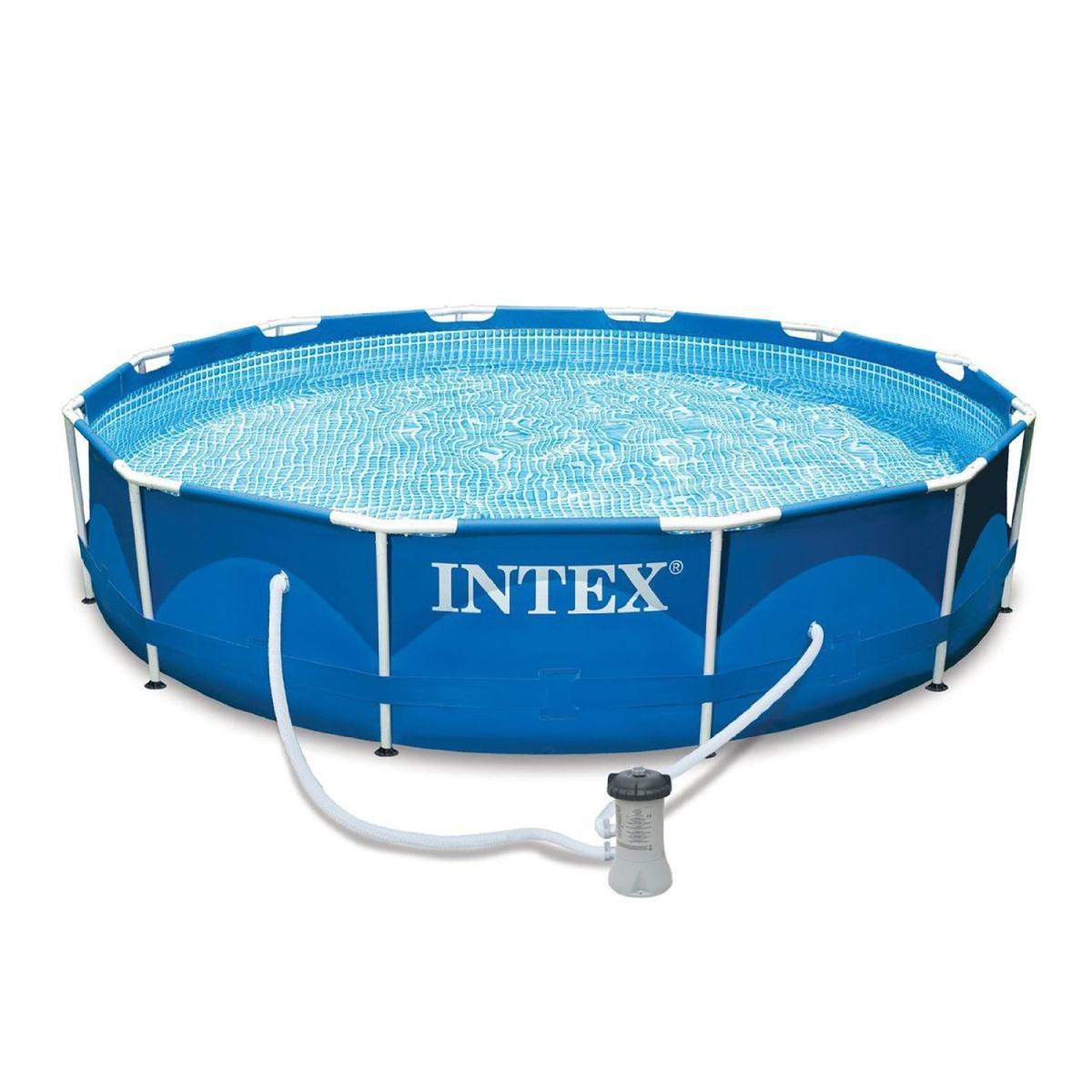 Intex 28212 - piscina frame cm 366x76, pompa filtro