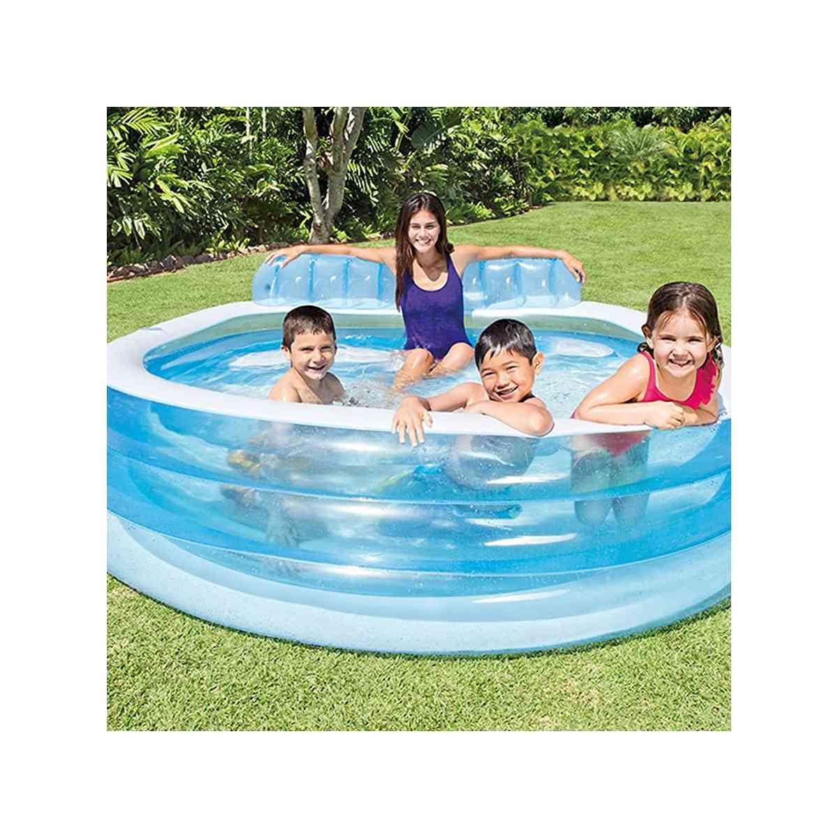 Intex 57190 - piscina family poltrona cm224x216x76