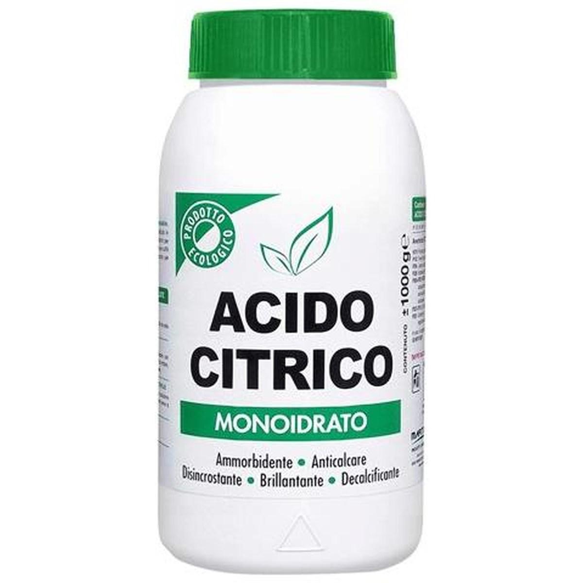 Acido citrico monoidrato kg. 1 in barattolo - multiuso