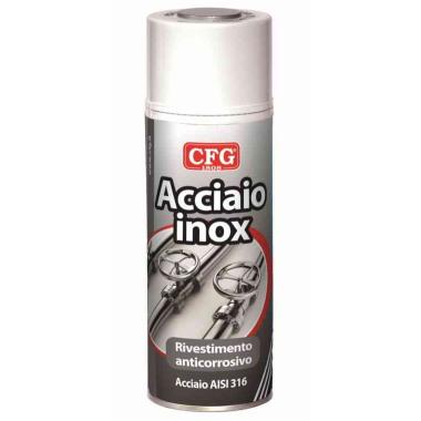 Spray acciaio inox 18/10 aisi 316 aerosol 0,4l