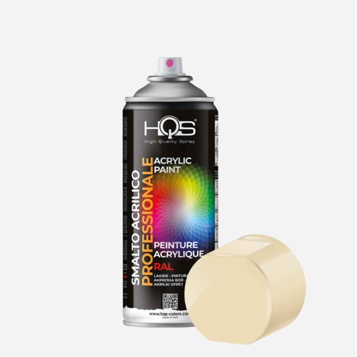 Spray ral 1015 avorio chiaro 0,4l - hqs colors