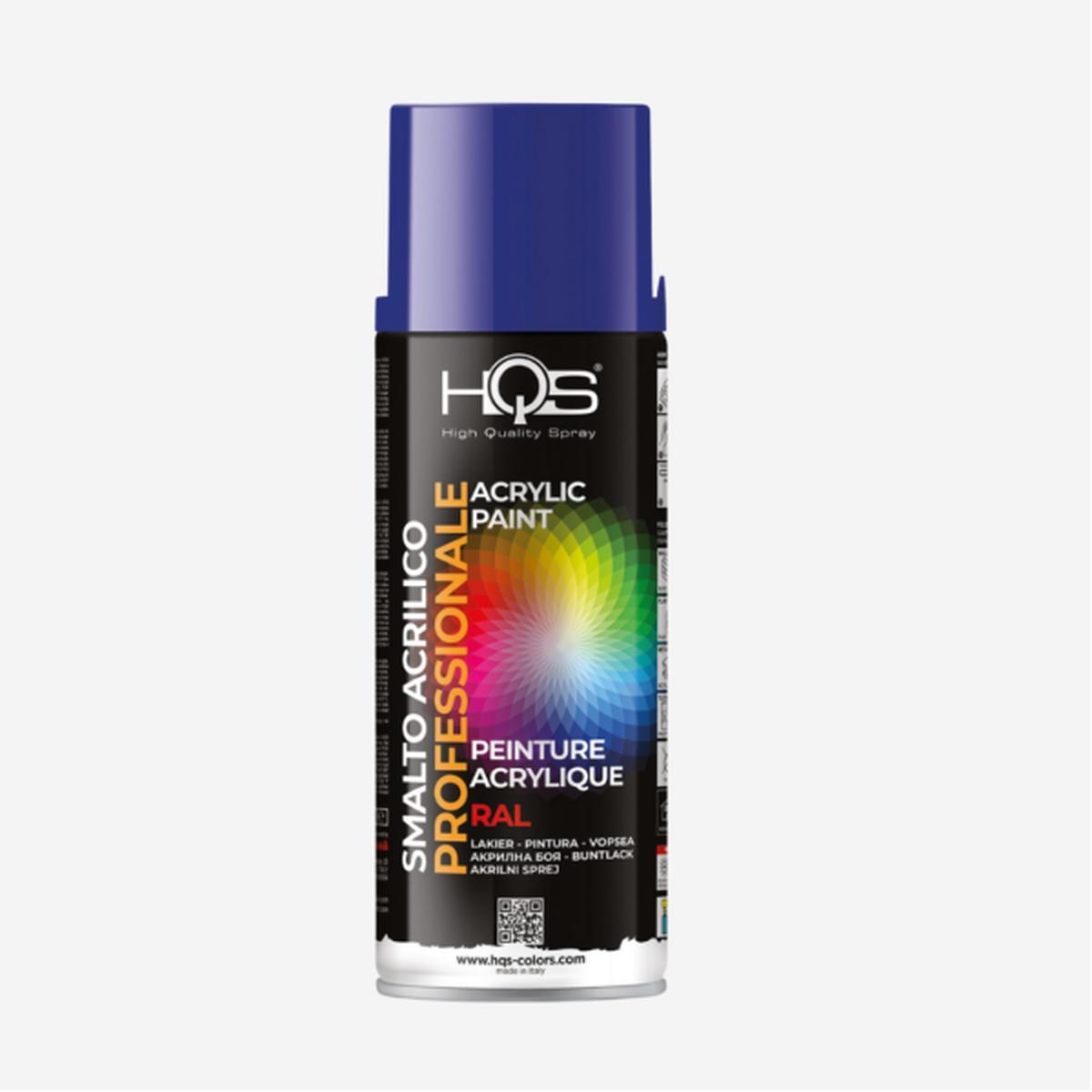 Spray ral 5002 blu oltremare 0,4l - hqs colors