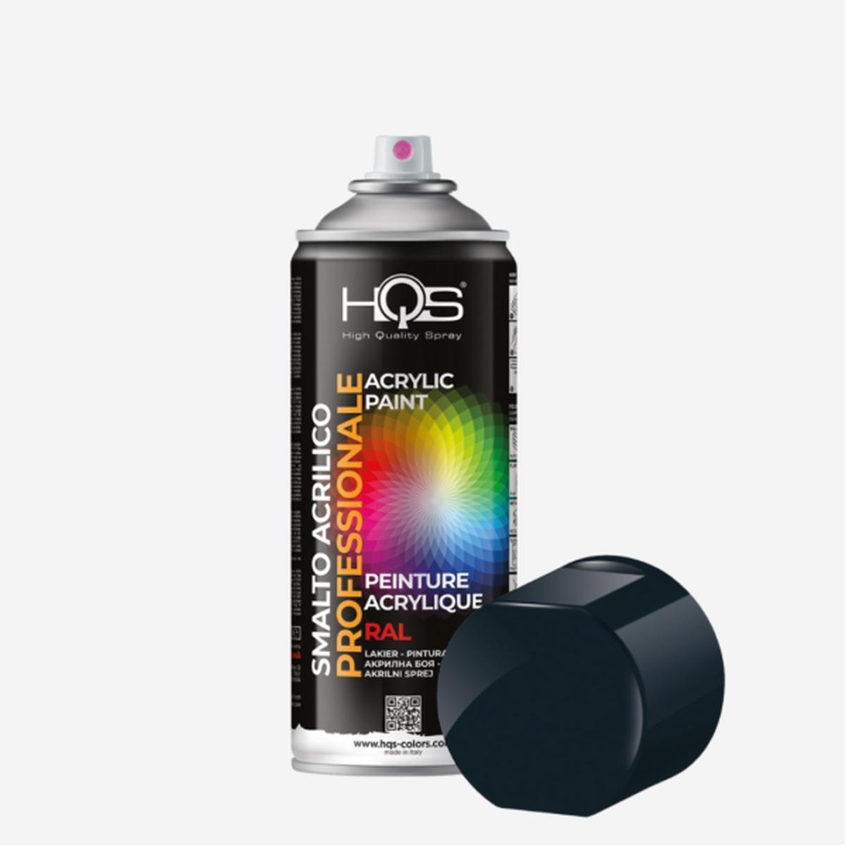Spray ral 7021 grigio scuro 0,4l - hqs colors