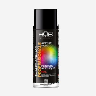 Spray ral 9005 nero lucido 0,4l - hqs colors