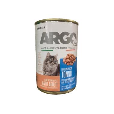 Argo bocconcini di tonno per gatto 400gr