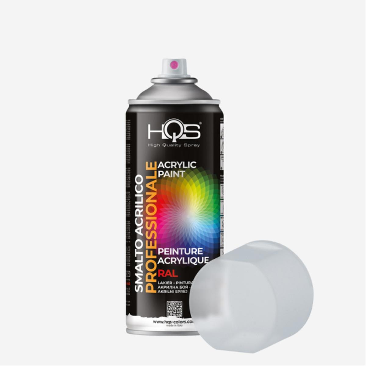 Vernice spray trasparente opaco 400ml hqs colors