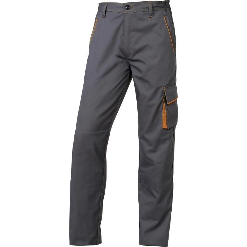 Deltaplus - Pantaloni da lavoro grigio/arancio - Taglia XXL - M6PAN